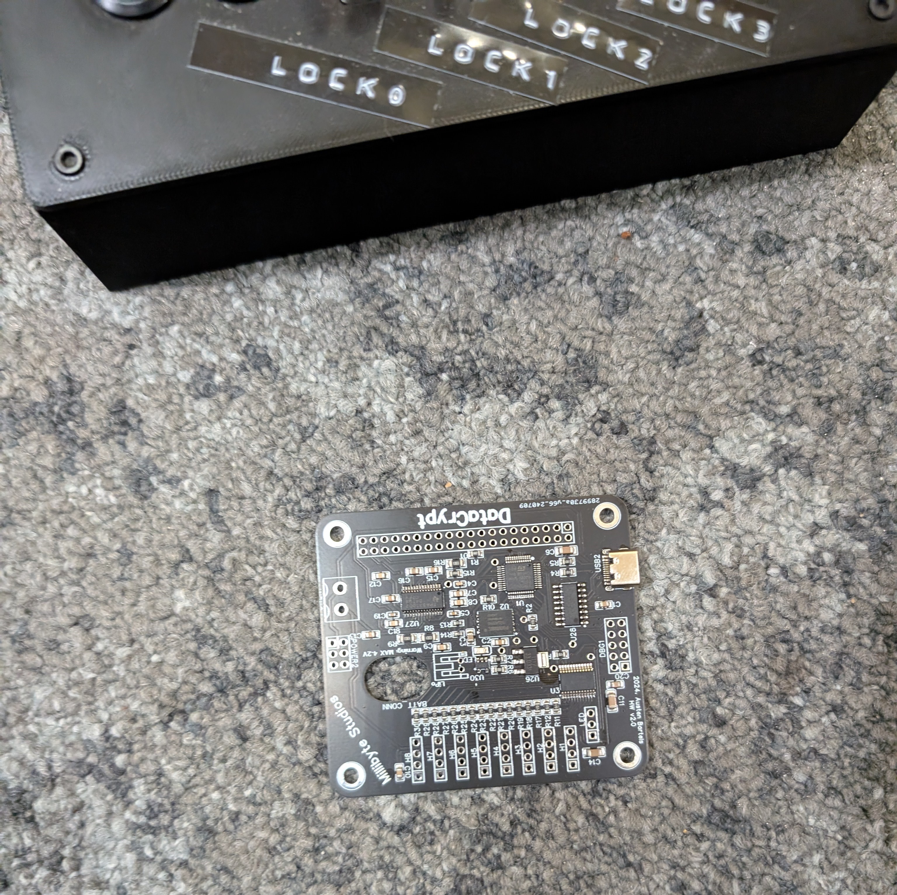 DataCrypt motherboard